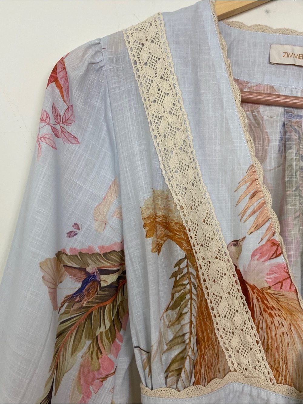Zimmermann Ascension Frill Maxi Dress - size 2 - Picture 4 of 10